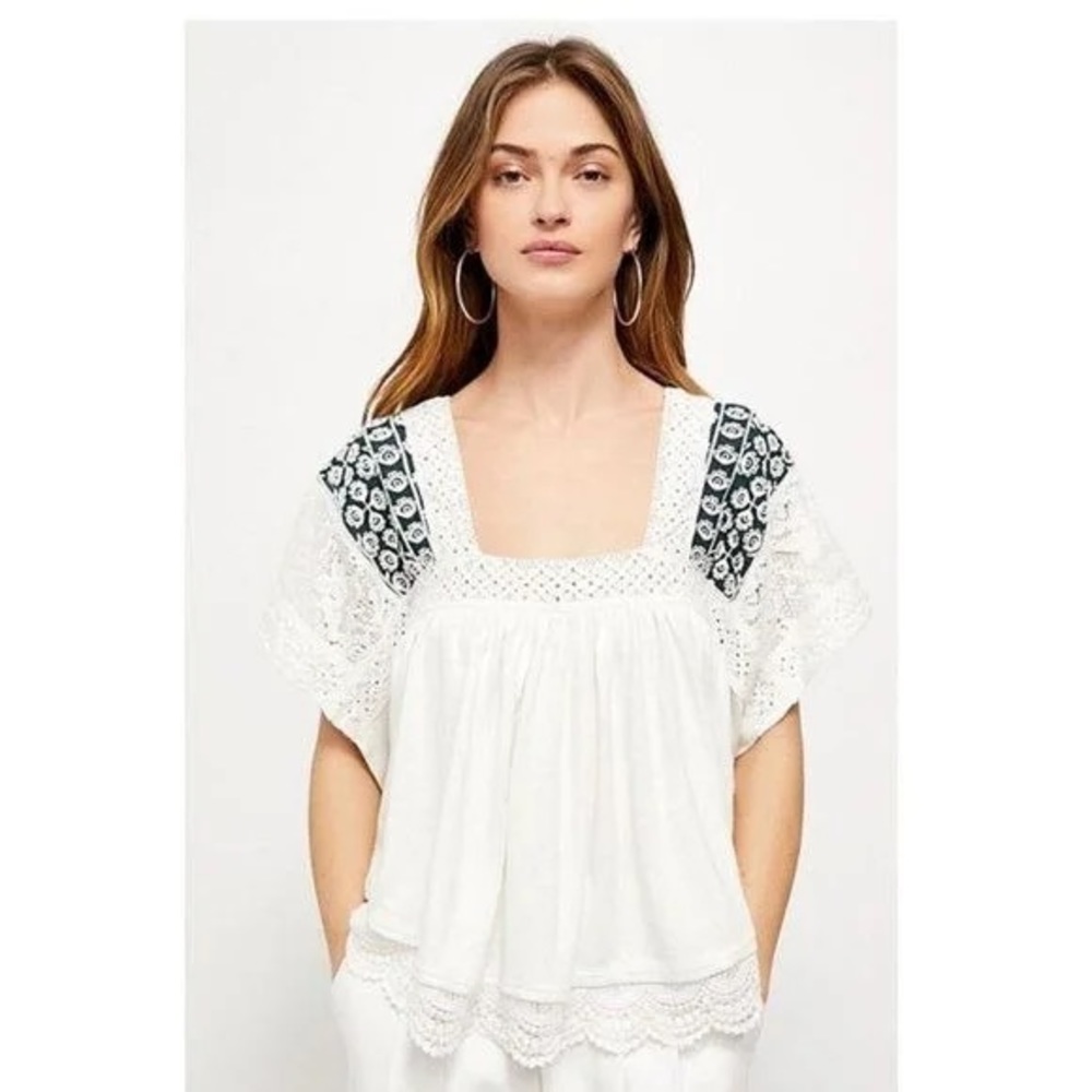 Free People Prairie Days Tee